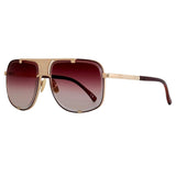 Mens Sunglasses Aviator Designer large Square Retro Fashion Shades