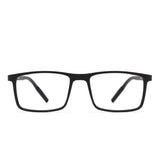Retro Optical TR Frame Lightweight Spring Hinge Clear Lens Glasses Men Women