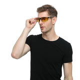 Night Vision Glasses for Driving Rain Day Driving Anti Glare Polarized Safe Glasses