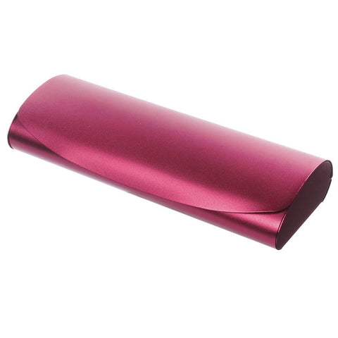 Aluminum Slim Frosted Eyeglasses Case for Large Frames
