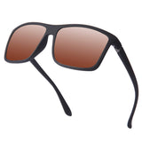 Polarized Sunglasses for Men Driving, Unisex Square Vintage Sun Glasses for Women