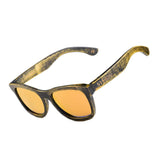 Polarized Wood Sunglasses For Mens Womens Handmade Vintage Bamboo Frame