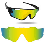 Anti-Saltwater Replacement Lenses for Oakley Jawbreaker Sunglasses - Various Colors