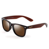 Classic Polarized Wayfarer Horn Rimmed Sunglasses for Men Women