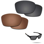 Anti-saltwater Polarized Replacement Lenses for Oakley Jupiter Squared 2 Pairs Pack