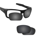 Anti-saltwater Polarized Replacement Lenses for Oakley Turbine Sunglasses