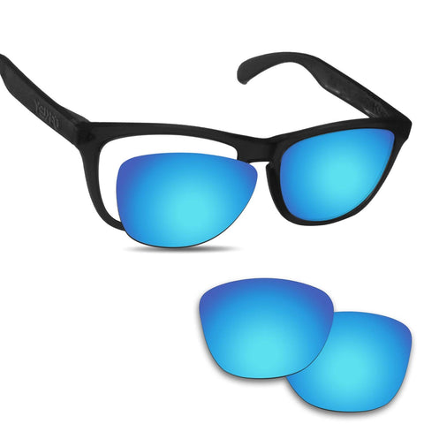 Anti-saltwater Replacement Lenses for Oakley Frogskins Sunglasses - Various Colors