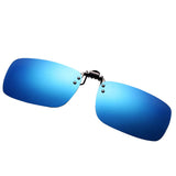 Polarized Clip-on Flip Up Sunglasses Wear Over Prescription glasses