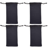 Microfiber Eyeglass Pouch, 4 Pack,For Jewelry,Smartphones, and Glasses Holder