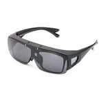 Wrap Around Polarized Sunglasses - Fit Over Prescription Rx Glasses/Myopic Glasses/Reading Glasses/Presbyopic Glasses
