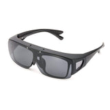 Wrap Around Polarized Sunglasses - Fit Over Prescription Rx Glasses/Myopic Glasses/Reading Glasses/Presbyopic Glasses
