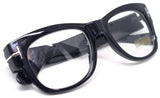 Oversized Square Thick Horn Rimmed Clear Lens Eye Glasses Frame Non-prescription