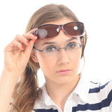 Unisex Wear Over Prescription Glasses Rx Glasses Polarized Sunglasses 8953