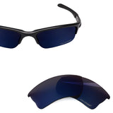 Anti-salt Polarized Replacement Lenses for Oakley Quarter Jacket
