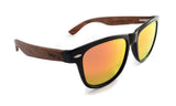 Miru Wayfarer Wood Sunglasses with Polarized Lenses
