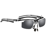 SOXICK Polarized Sunglasses for Men Women - Adjustable Metal Frame Driving Glassses (FDA Approved)
