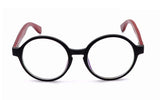 Wooden Vintage Retro Round Glasses Frame Clear Lens Fashion Circle Eyeglasses 48mm