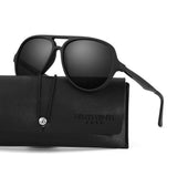Polarized Aluminum Sunglasses for Unisex Metal Temples 53mm UV400