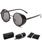 Steampunk Vintage Retro Sunglasses Metal Circle Frame