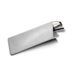 - Genuine Leather Thin Eyeglass Case and Holder - Granulated Leather