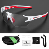 Cycling Sunglasses Photochromic Bike Glasses for Men Women Sports Goggles UV Protection