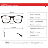 Retro Clubmaster Clear Lens Glasses Classic Vintage Unisex Eyeglasses