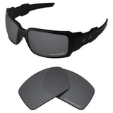 Performance Replacement Lenses for Oakley Oil Drum Sunglass Polarized Etched