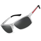 SOXICK Polarized Sunglasses for Men Women - Adjustable Metal Frame Driving Glassses (FDA Approved)
