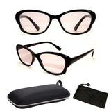 1 Pair Premium Quality Wayfarer Designer Square Reading Glasses