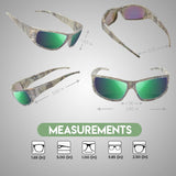 RealTree Xtra Camouflage Print Hunting Fishing UV400 Sport Sunglasses