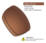 Men's Replacement Lenses for Oakley Jupiter Squared Sunglass - 12 Options