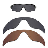 Replacement Lenses Different Colors for Oakley Radarlock Path Vented Sunglass Polarized Pack of 2