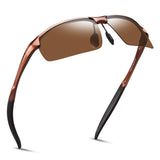 SOXICK Polarized Sunglasses for Men Women - Adjustable Metal Frame Driving Glassses (FDA Approved)