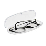 Magnet Buckle Frosted Translucent Eyeglasses Case Spectacles Box