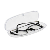 Magnet Buckle Frosted Translucent Eyeglasses Case Spectacles Box