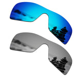 Men's Replacement Lenses for Oakley Batwolf Sunglass - 12 Options