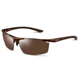 Unisex Polarized Sunglasses For Men Women Sports Fishing Driver Metal Sunglasses