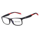 Eyewear Frames- Fashion Rectangle Non-Prescription Optical Eyeglasses Frame