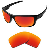 Performance Replacement Lenses for Oakley Double Edge Sunglass Polarized Etched