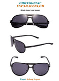 Polarized Sunglasses For Men Women Aviator-Vintage Oversized UV Driving Baseball