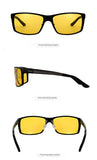 Anti-Glare Polarized Yellow Lens Day & Night Driving Glasses for Men & Women