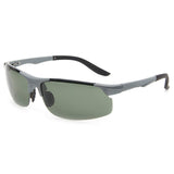 New Design HD Night Vision Flexible Temple TR90 Frames Sunglasses-black