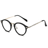 Vintage Inspired Clear Lens Round Horned Rim reading glasses Superlight