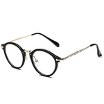 Vintage Inspired Clear Lens Round Horned Rim reading glasses Superlight