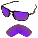 Performance Replacement Lenses for Oakley Badman Sunglass Polarized Etched