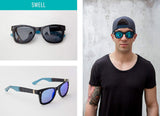 The Swell Wayfarer Recycled Ocean Plastic Polarized Sunglasses