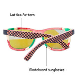 Skateboard Wood Sunglasses Polarized Lens Hand-made A Pair Of Legs For Free