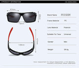 Sport Polarized Sunglasses Men Windproof Sandproof Sunglasses B2430