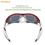 Polarized Sunglasses Men Women Sport Glasses 3 Interchangeable Lenses