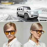 Clip-on Sunglasses 2 Pack Polarized Lens For Driving, Outdoor Sports & Holidays